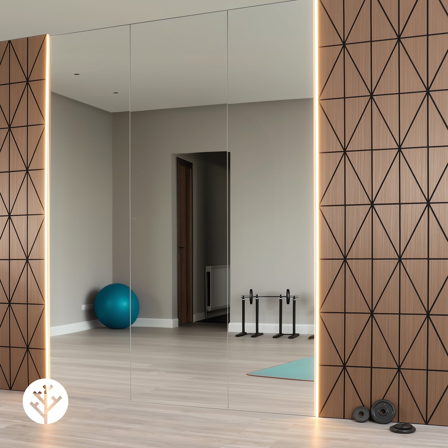 Geo-Lite® Diamond Geometric Wall Panels