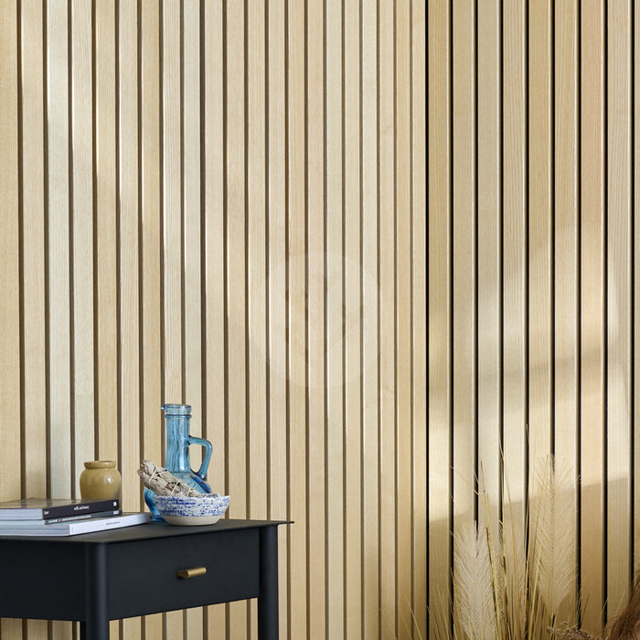 Acupanel® Luxe Natural Ash Acoustic Wood Wall Panels