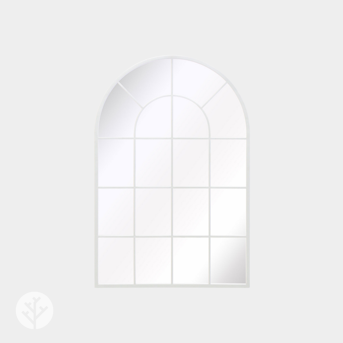 WVH® | The Arch Grid | Metal Frame Leaner and Wall-Mountable Mirrors