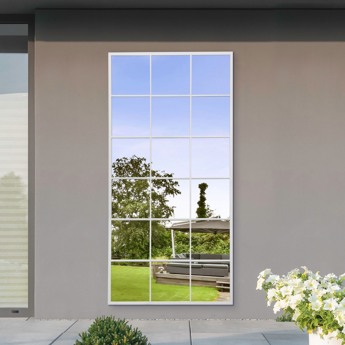 WVH® | The Industrial Grid | Leaner and Wall-Mountable Mirrors