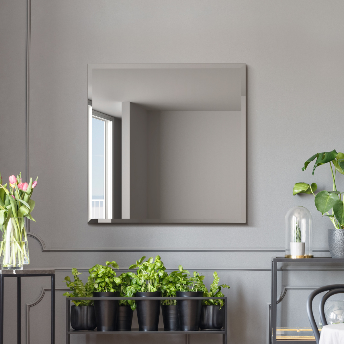 WVH® | The Frameless Rectangular | Classic Wall-Mountable Mirrors
