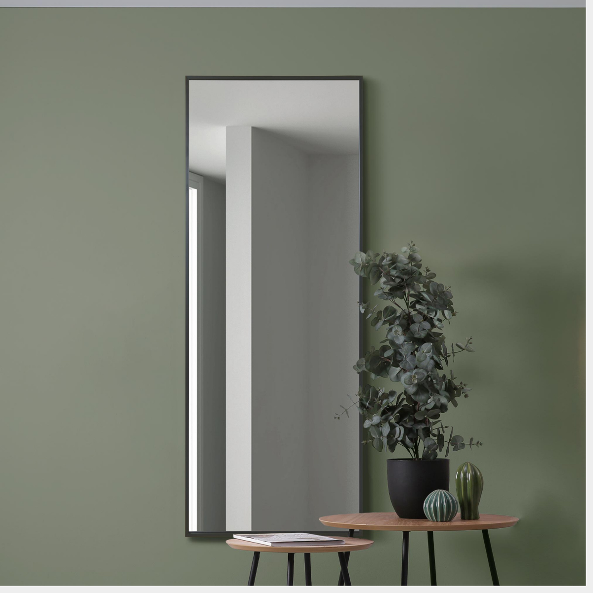 WVH®| The Industrial Rectangular | Leaner and Wall-Mountable Mirrors