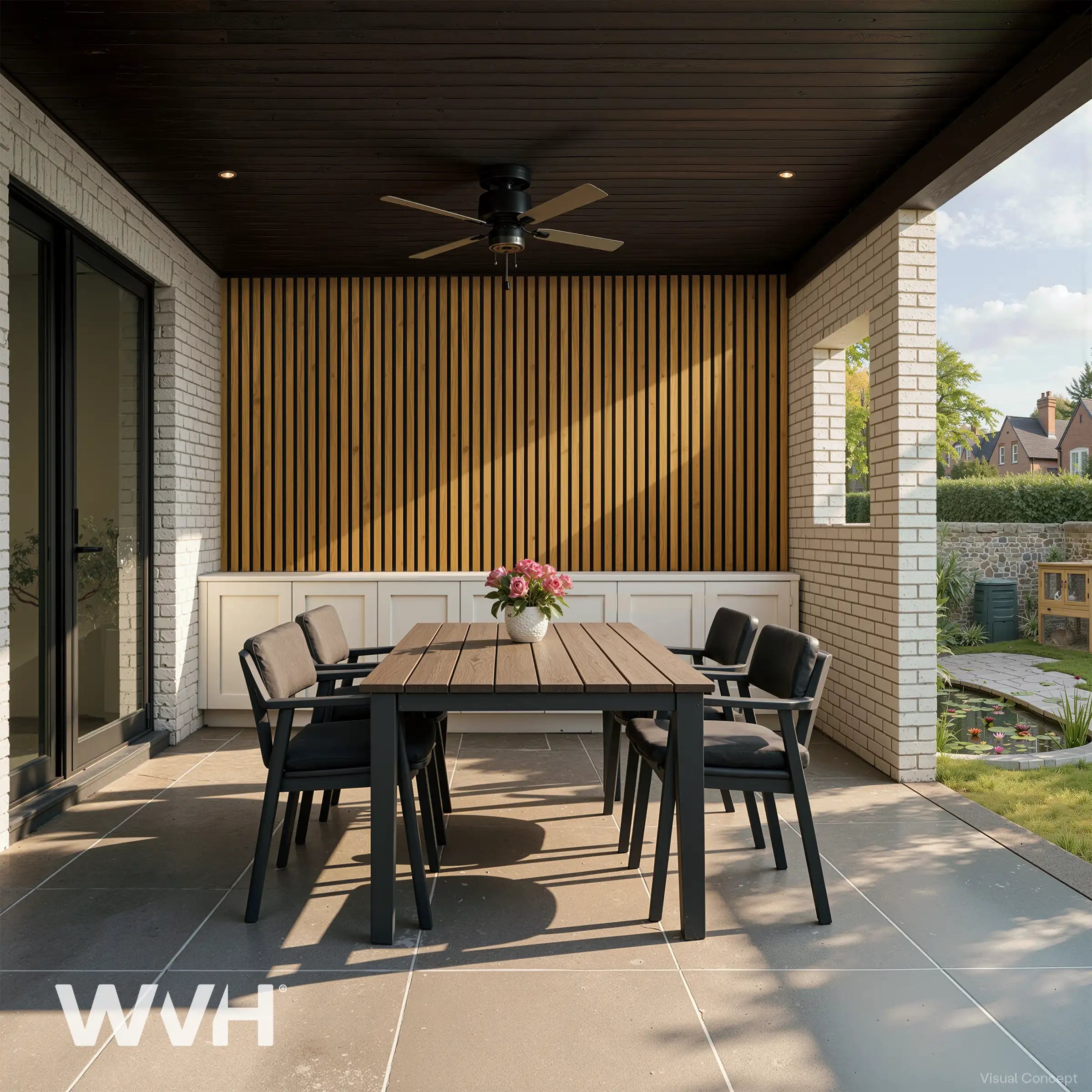 Nordic Outdoor Design Exterior Wood Wall Panel