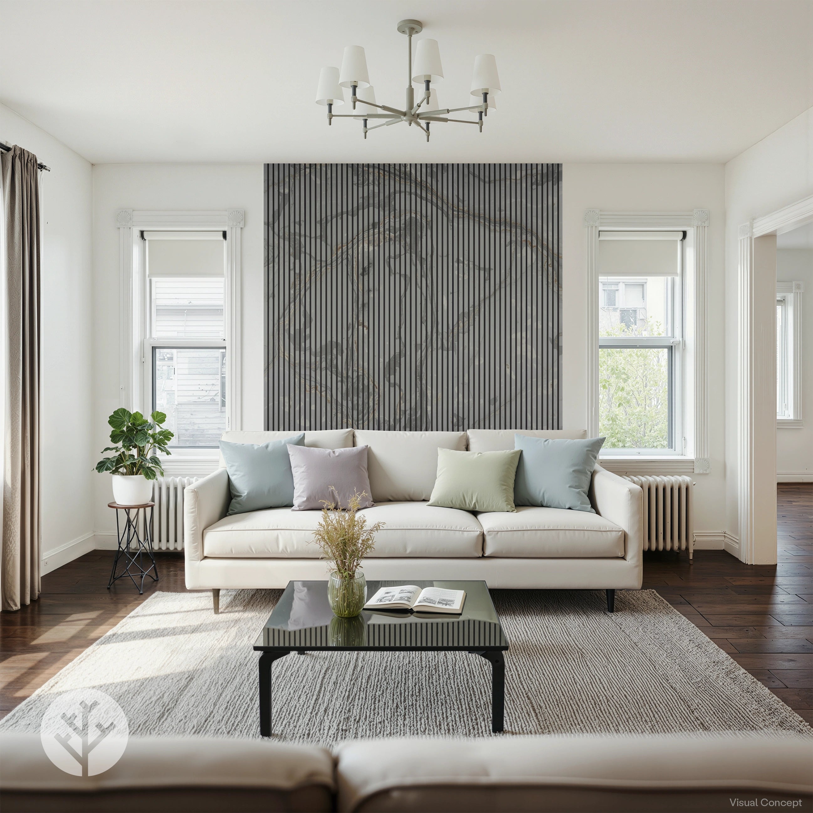 Acupanel® Real Stone Rustic Acoustic Wall Panels