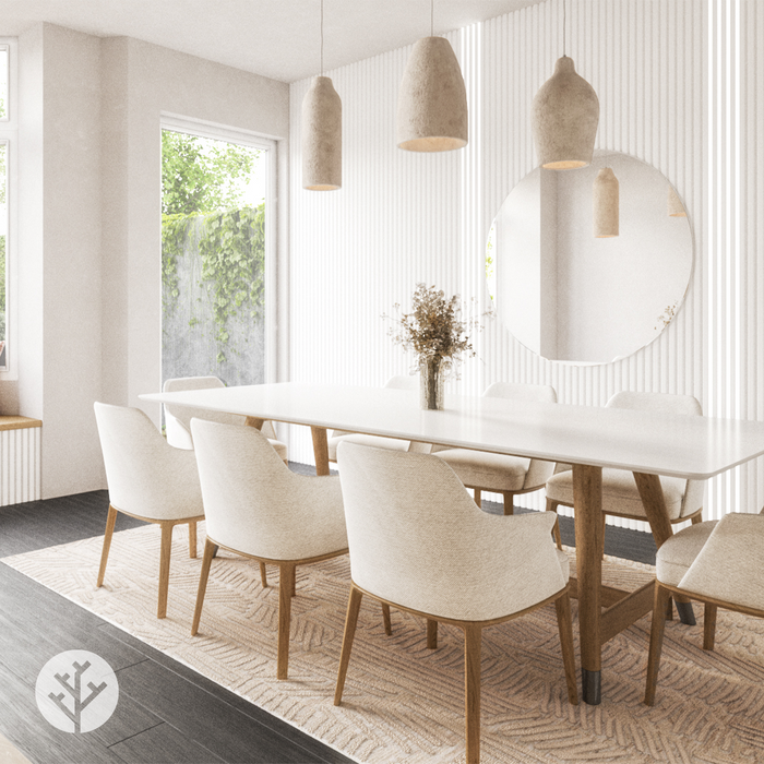 Acupanel® Contemporary White Wrapped Acoustic Wall Panels