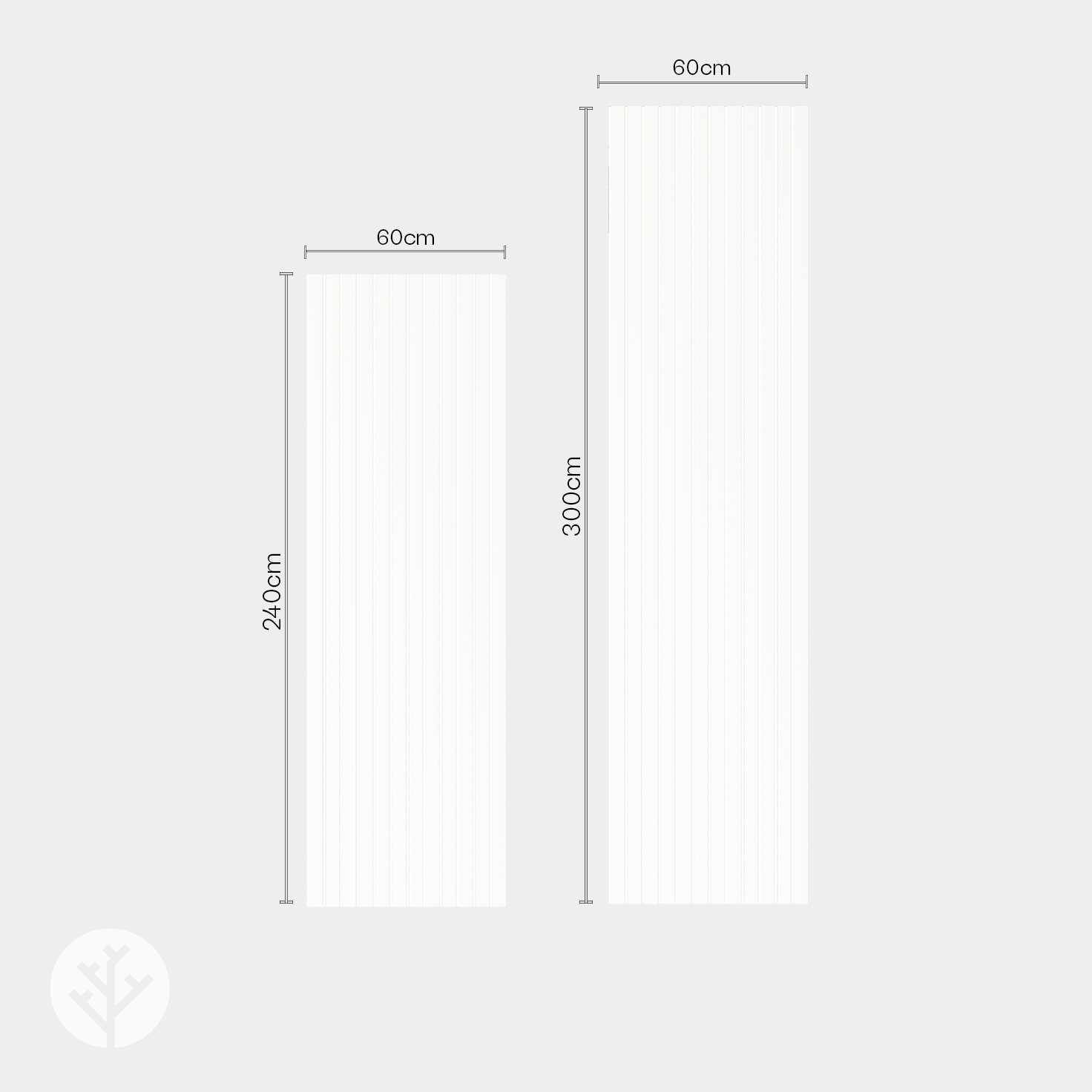 Acupanel® Luxe White Wrapped Acoustic Wall Panels