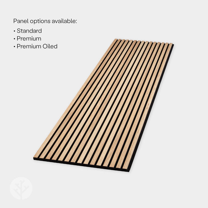 Acupanel® Contemporary Oak Acoustic Wood Wall Panels