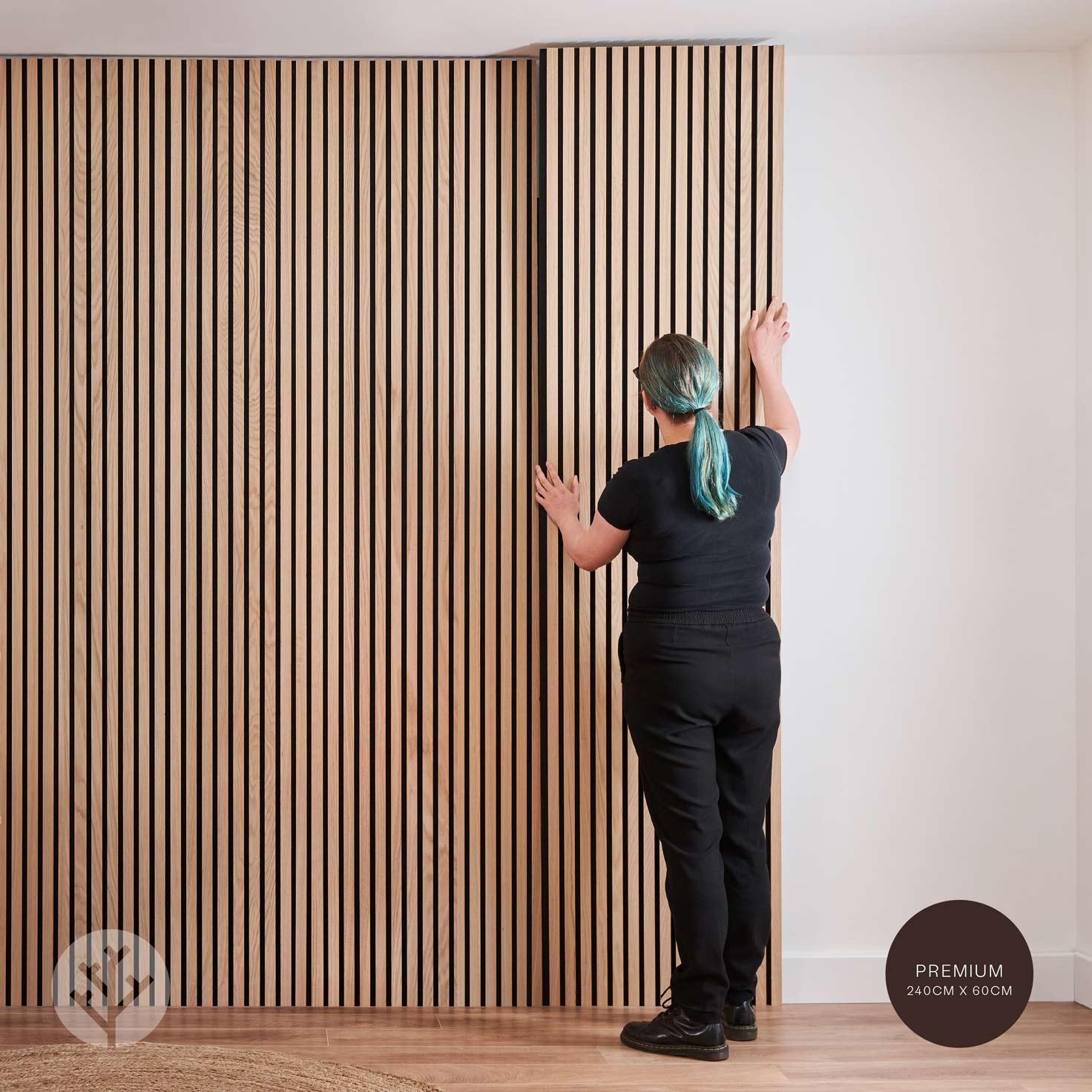 Acupanel® Contemporary Oak Acoustic Wood Wall Panels