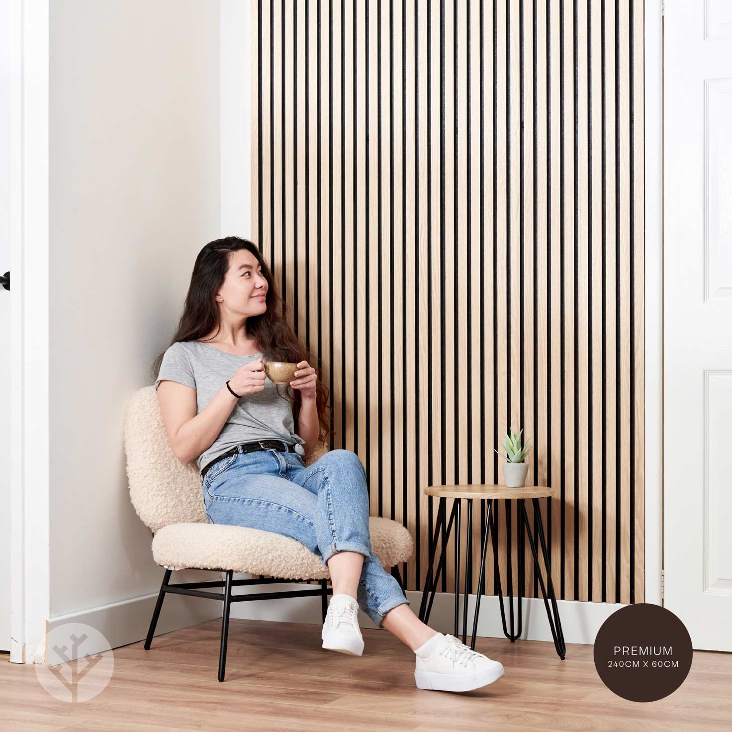 Acupanel® Contemporary Oak Acoustic Wood Wall Panels