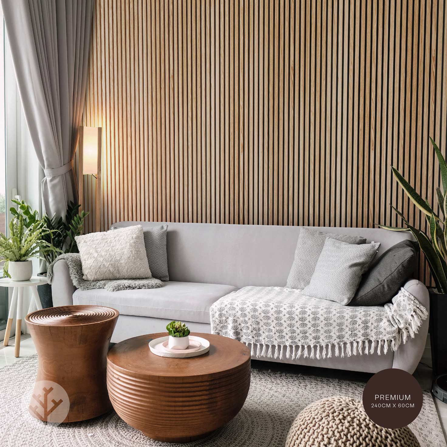 Acupanel® Contemporary Oak Acoustic Wood Wall Panels