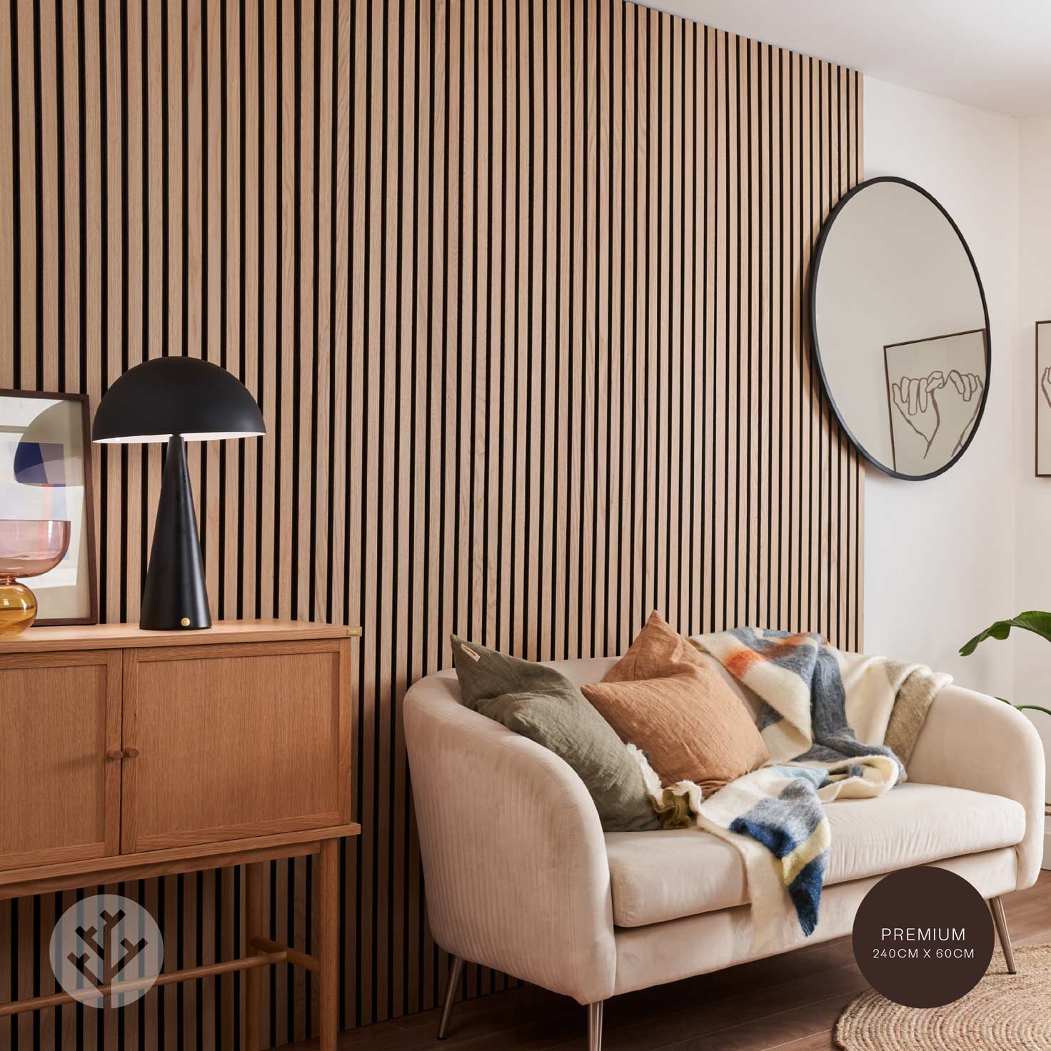 Acupanel® Contemporary Oak Acoustic Wood Wall Panels