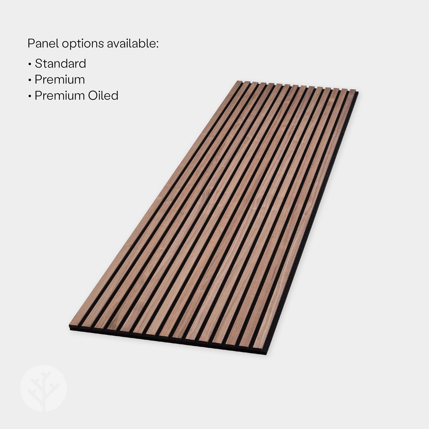 Acupanel® Contemporary Walnut Acoustic Wood Wall Panels