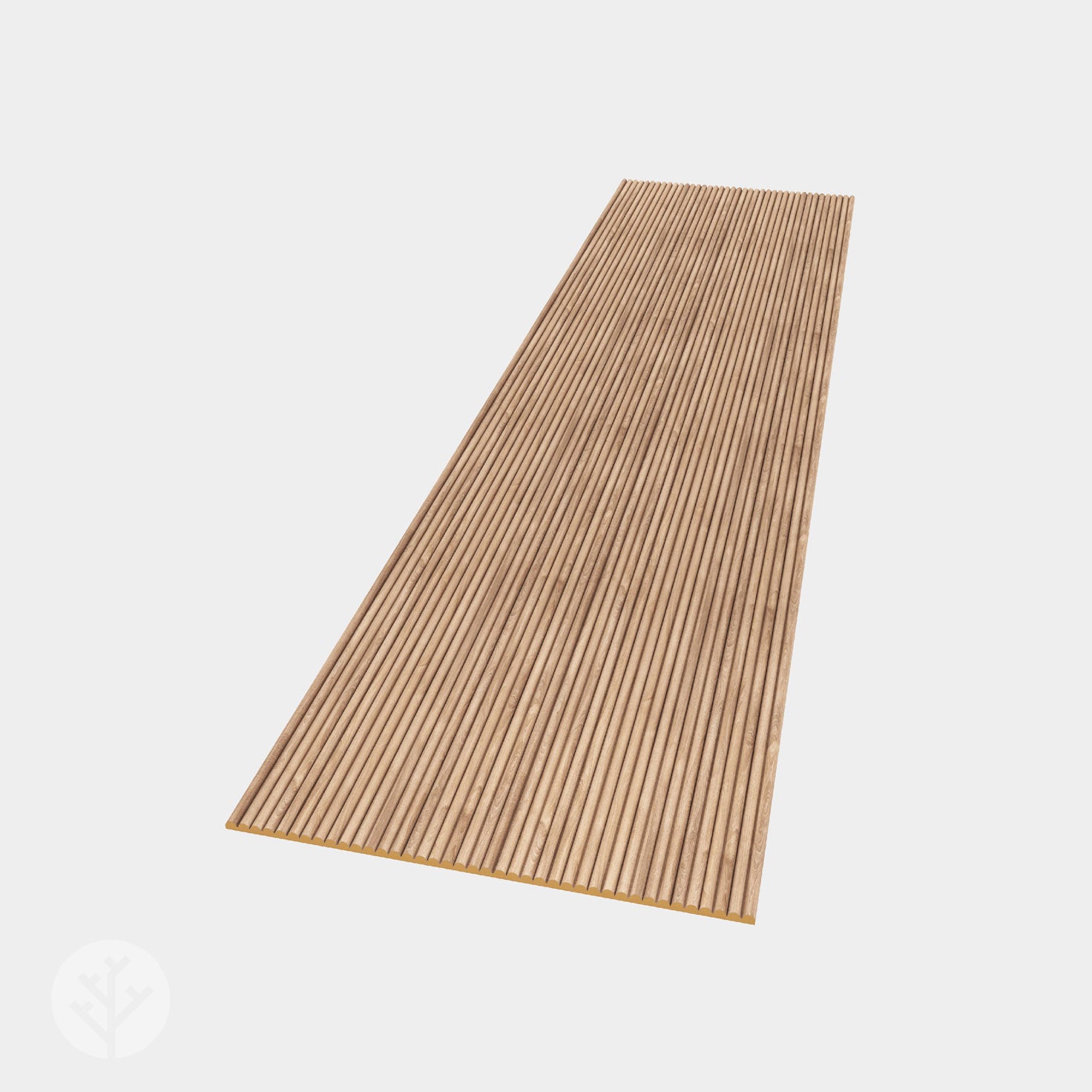 Flutto® Oak Mini-Ridge Flexible Tambour Wood Panels