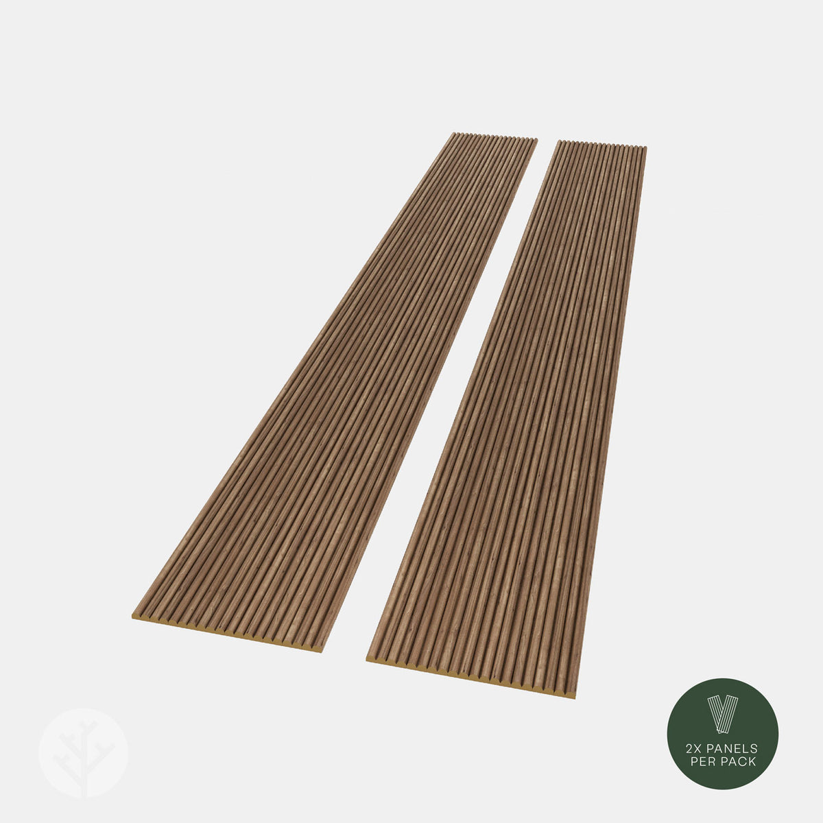Flutto® Walnut Mini-Ridge Flexible Tambour Wood Panels