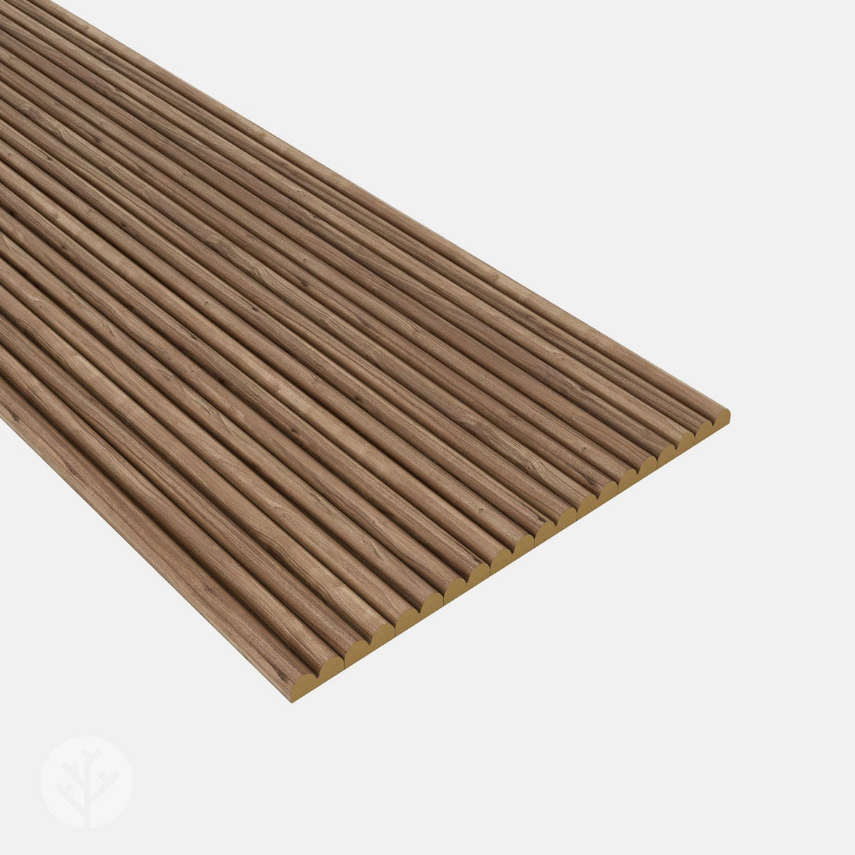 Flutto® Walnut Mini-Ridge Flexible Tambour Wood Panels