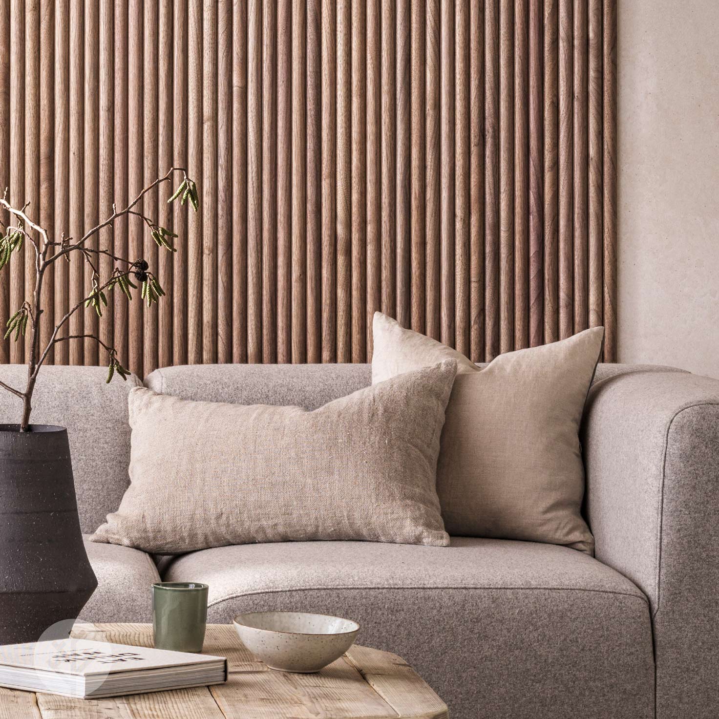 Flutto® Walnut Ridge Flexible Tambour Wood Panels