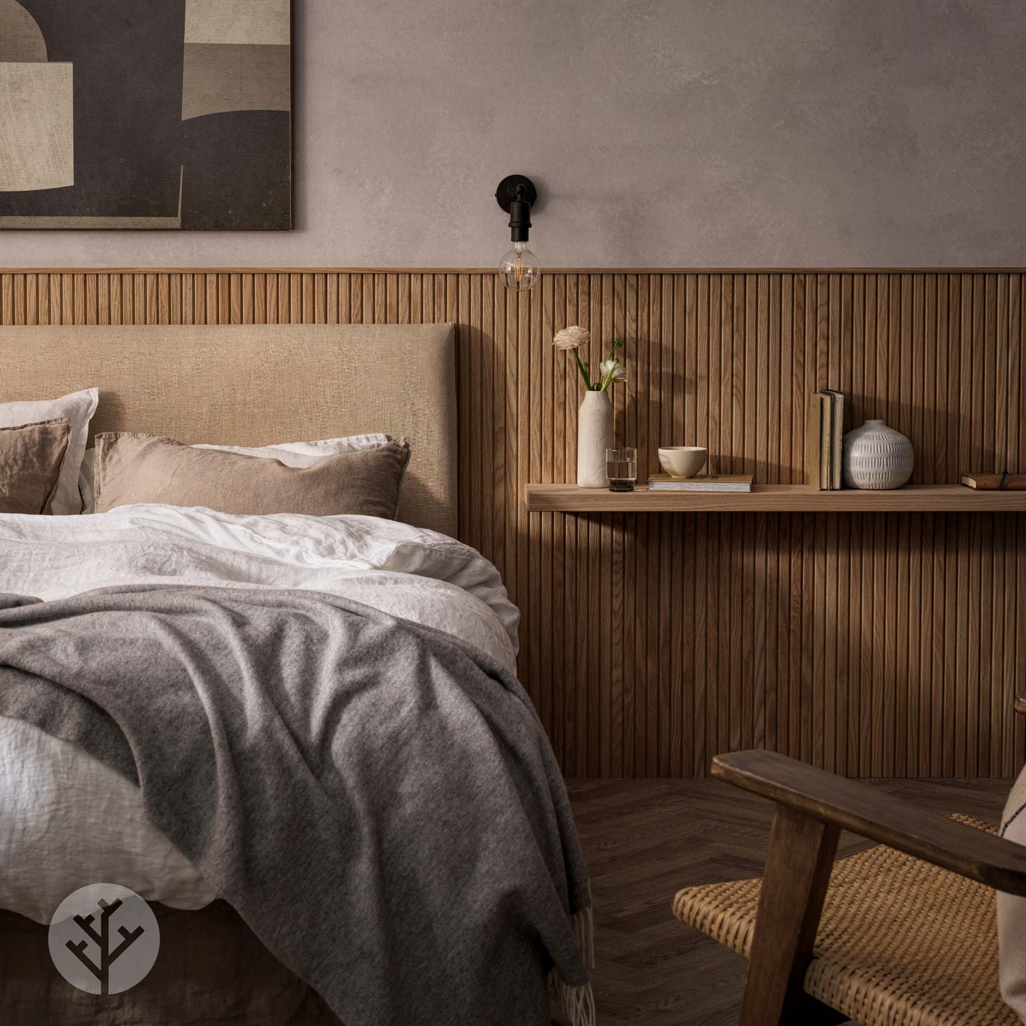Flutto® Oak Slat Flexible Tambour Wood Panels