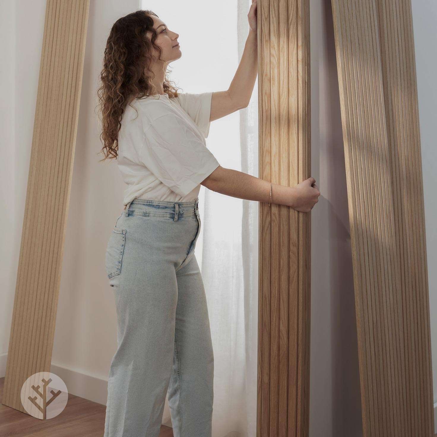 Flutto® Oak Slat Flexible Tambour Wood Panels