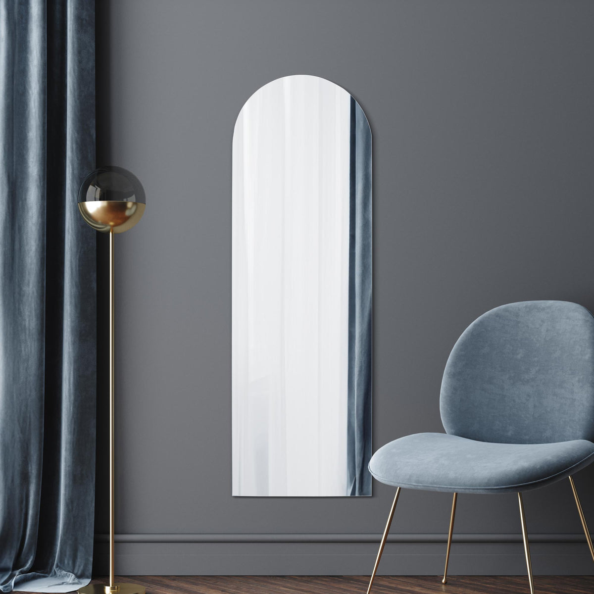 WVH® | The Frameless Arched | Wall-Mountable Mirrors