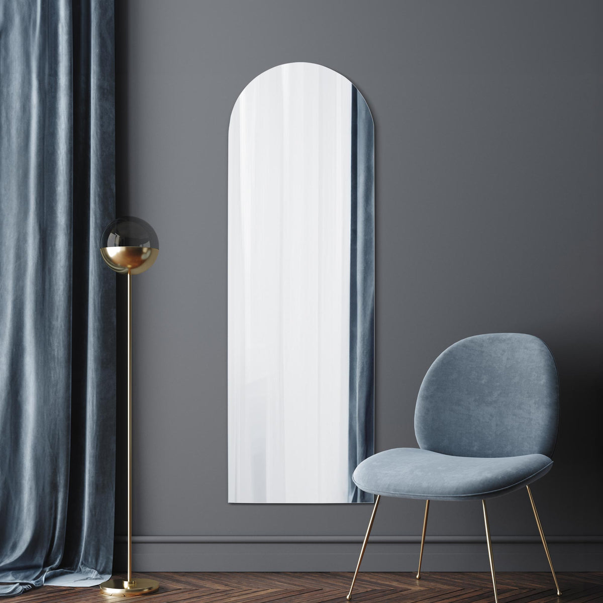 WVH® | The Frameless Arched | Wall-Mountable Mirrors