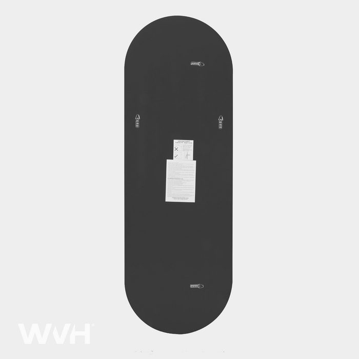 WVH® | The Oval | Frameless Wall-Mountable Mirrors