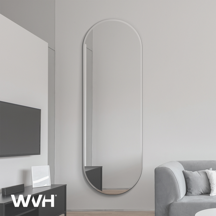 WVH® | The Oval | Frameless Wall-Mountable Mirrors
