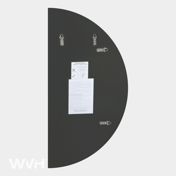 WVH® | The Crescent | Frameless Wall-Mountable Mirrors