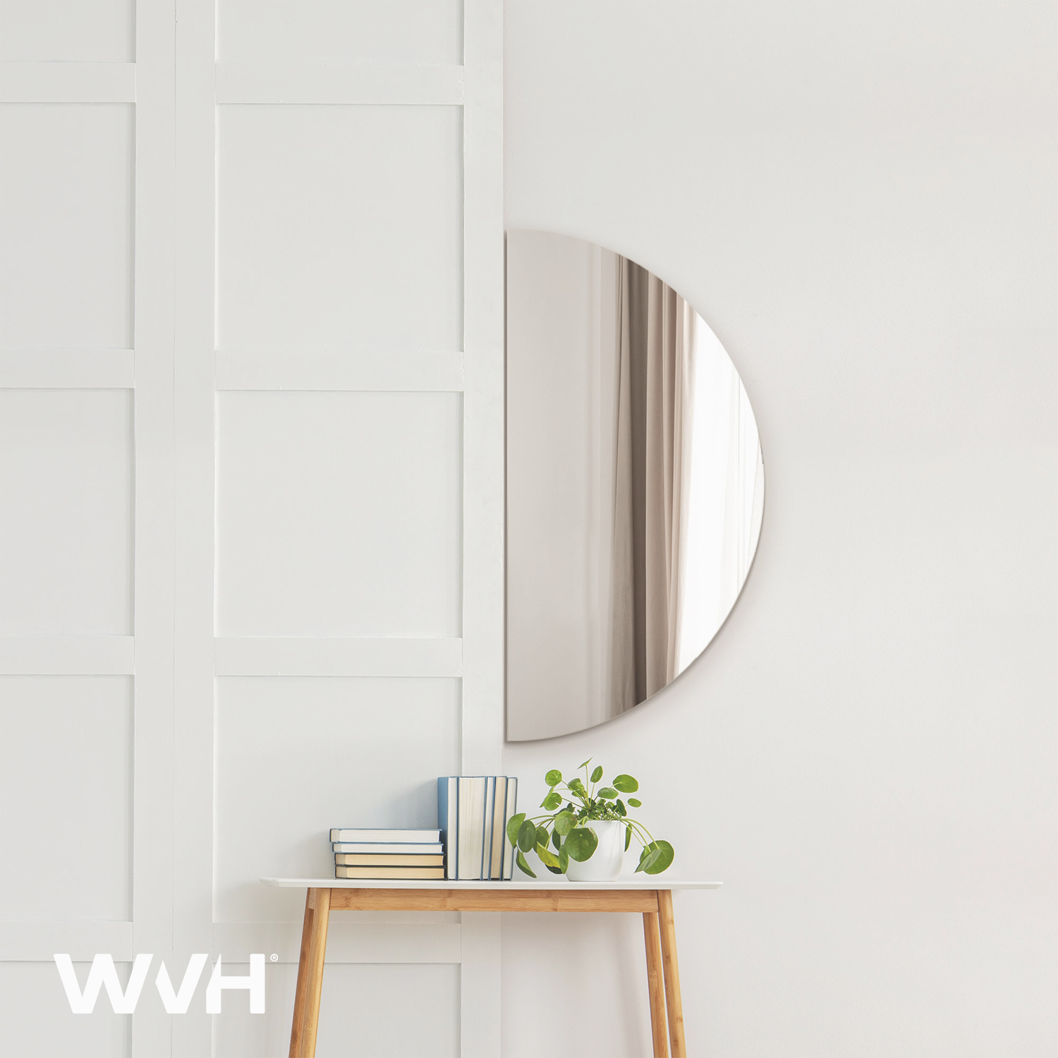 WVH® | The Crescent | Frameless Wall-Mountable Mirrors