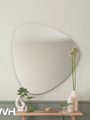 WVH® | The Pebble | Frameless Wall-Mountable Mirrors
