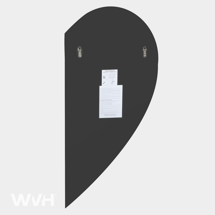 WVH® | The Heart Wing | Frameless Wall-Mountable Mirrors