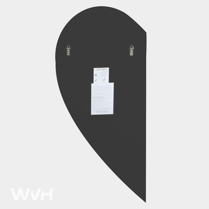 WVH® | The Heart Wing | Frameless Wall-Mountable Mirrors