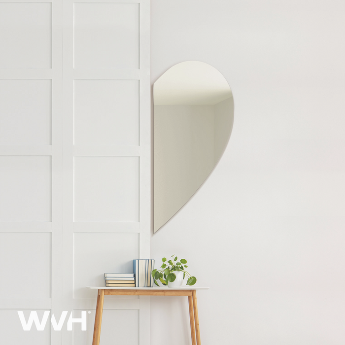 WVH® | The Heart Wing | Frameless Wall-Mountable Mirrors