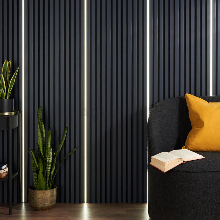 Acupanel® Contemporary Blue Wrapped Acoustic Wall Panels