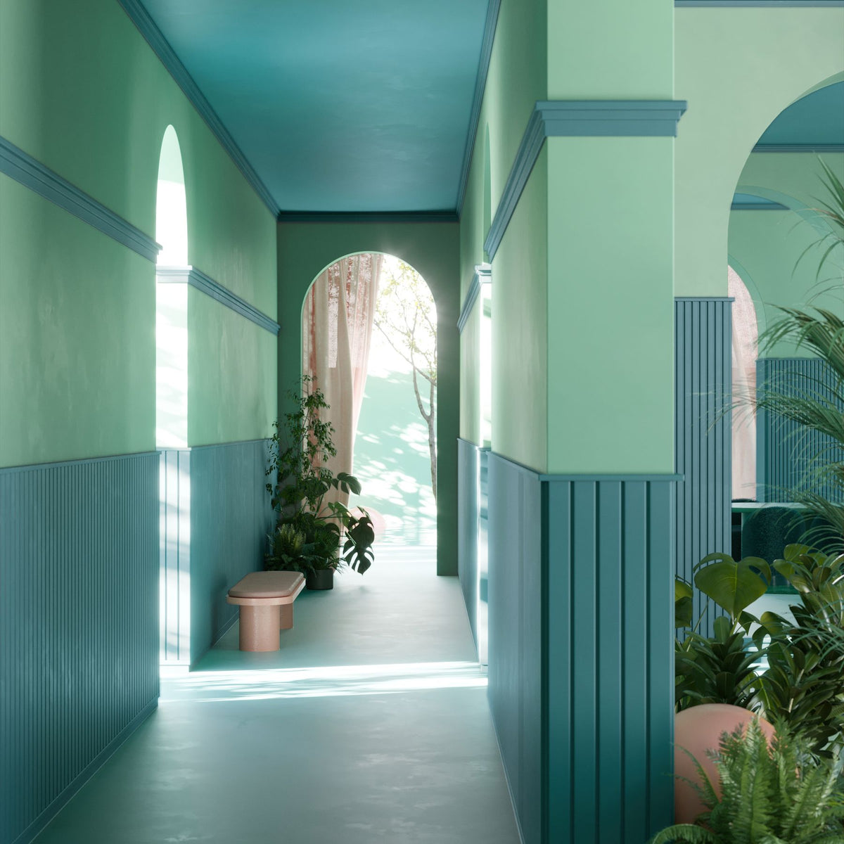 Block 3D Paintable Wall Panel Trim | Orac CX190