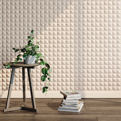 Cobble 3D Paintable Wall Panels | Orac W113