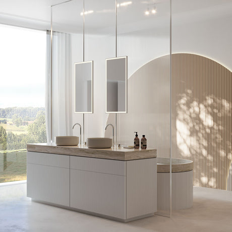 Valley 3D Paintable Wall Panels | Orac W109