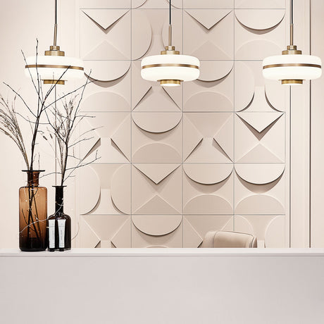 Circle 3D Paintable Wall Panels | Orac W107