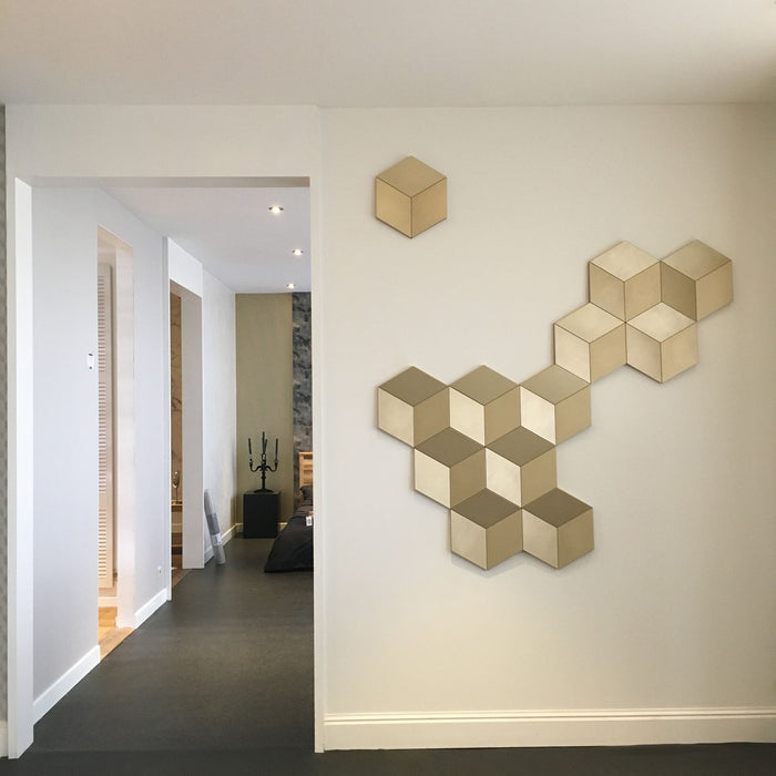 Rhombus 3D Paintable Wall Panels | Orac W105