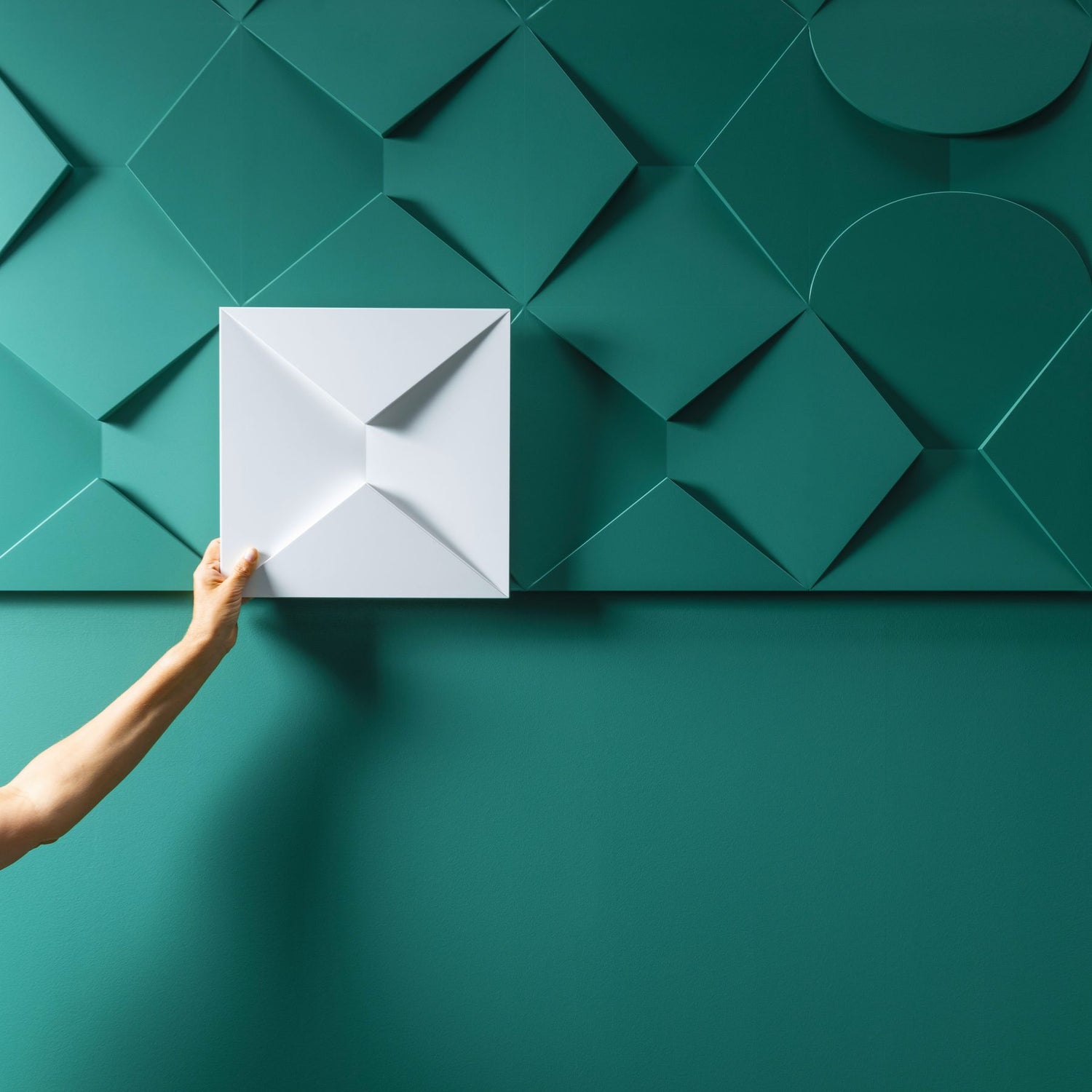 Envelop 3D Paintable Wall Panels | Orac W106