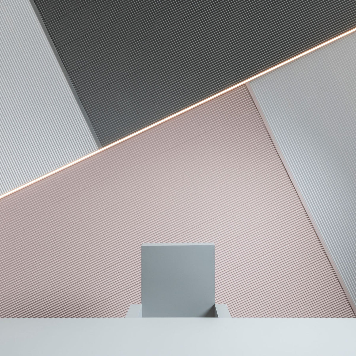 Block 3D Paintable Wall Panel Trim | Orac CX190