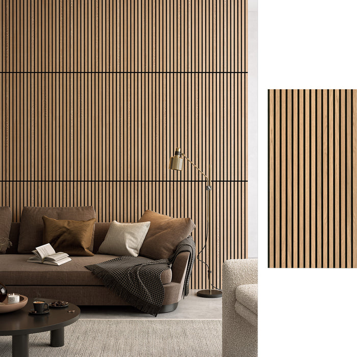 Acupanel® Contemporary Oak Acoustic Wood Wall Panels