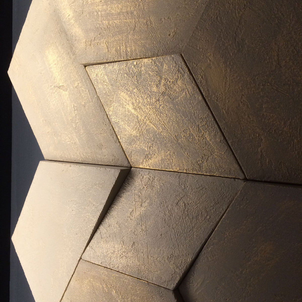 Trapezium 3D Paintable Wall Panels | Orac W101