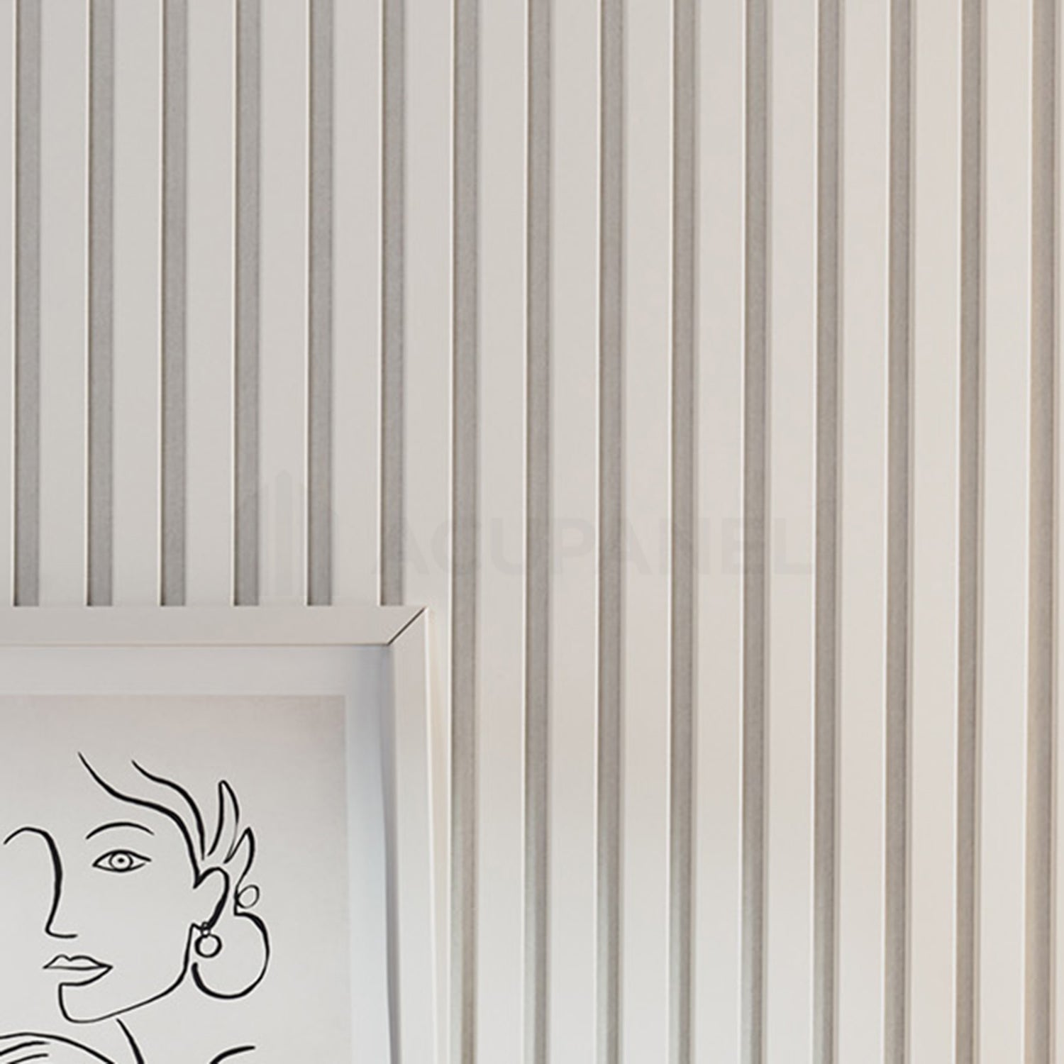 Acupanel® Contemporary White Wrapped Acoustic Wall Panels