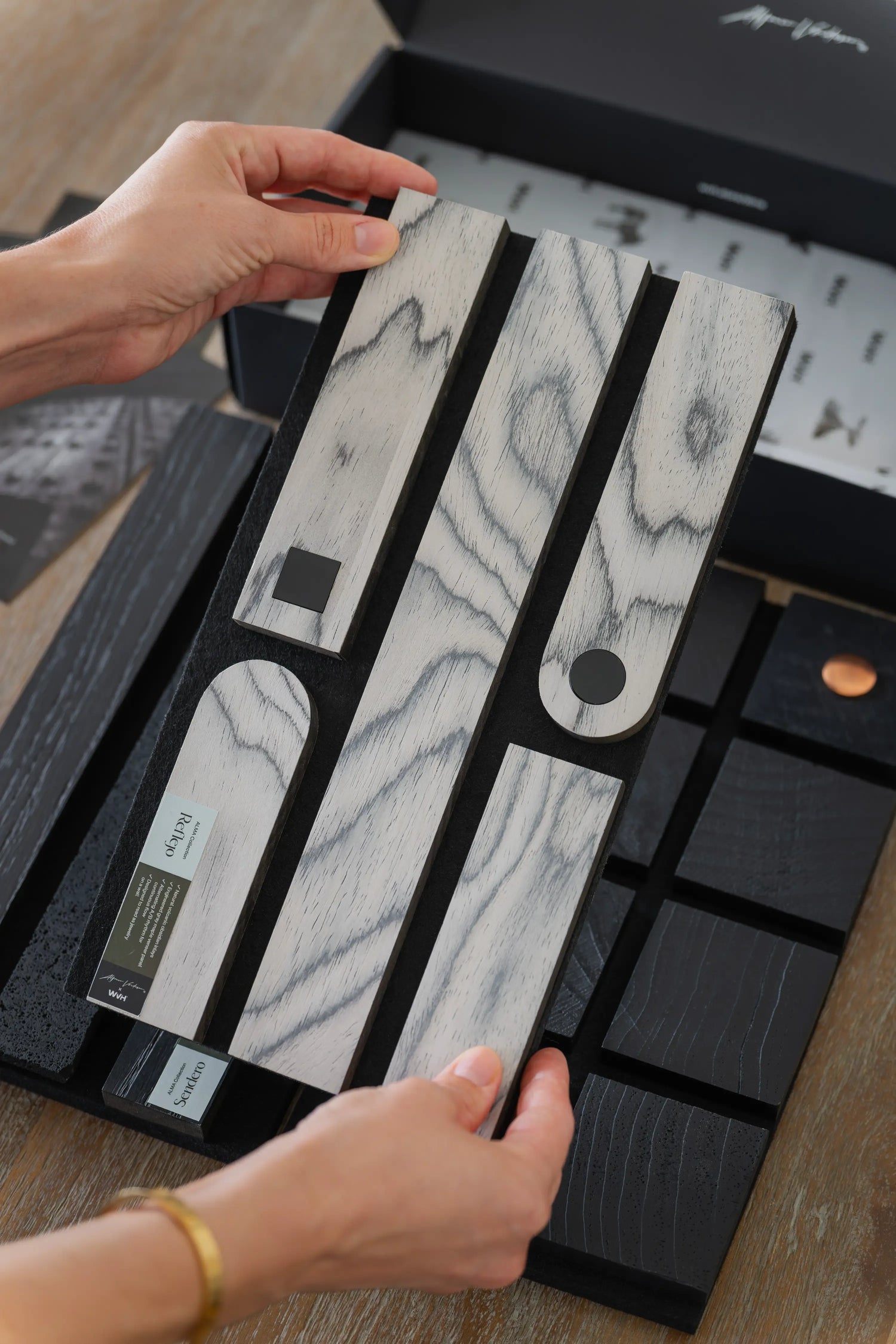 Alfonso Verduzco™ x WVH® ALMA Collection Sample Box