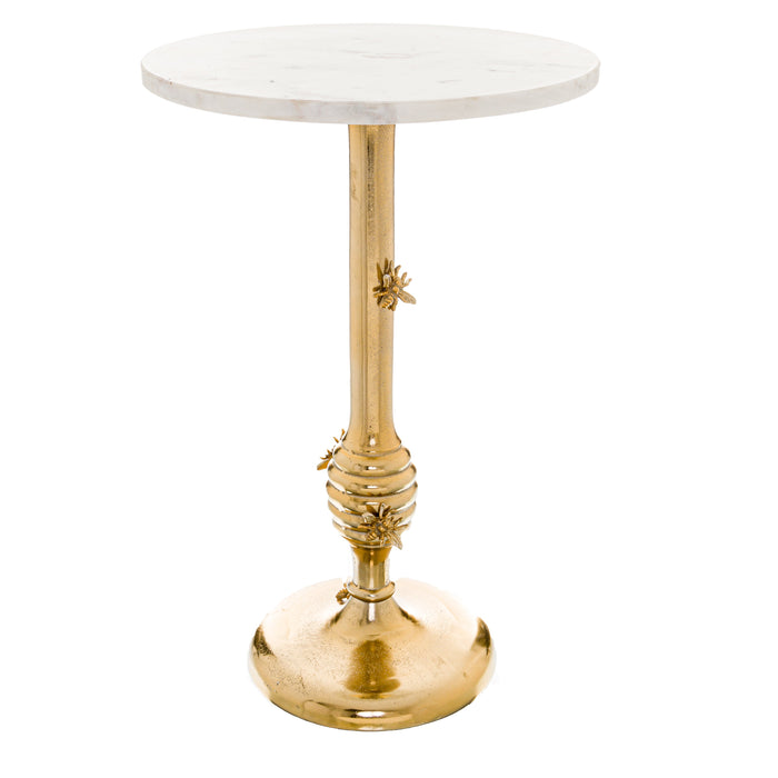 WVH™ | Marble | Honey Bee Side Table