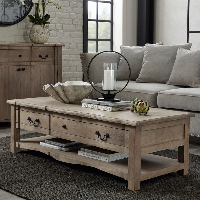 WVH™ | Copgrove Bleached Wood | Two-Drawer Coffee Table
