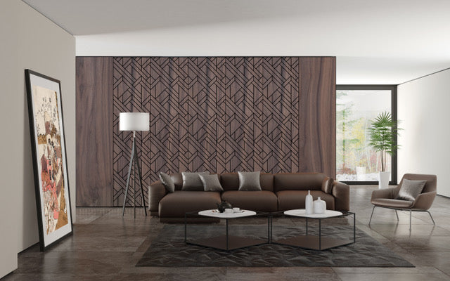 EDO Weave Decorative Wood Wall Panel