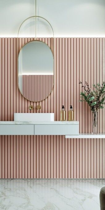 Slat 3D Paintable Wall Panels | Orac W111