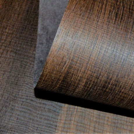 Wavy Chocolate Oak PSA Peel and Stick Wood Veneer