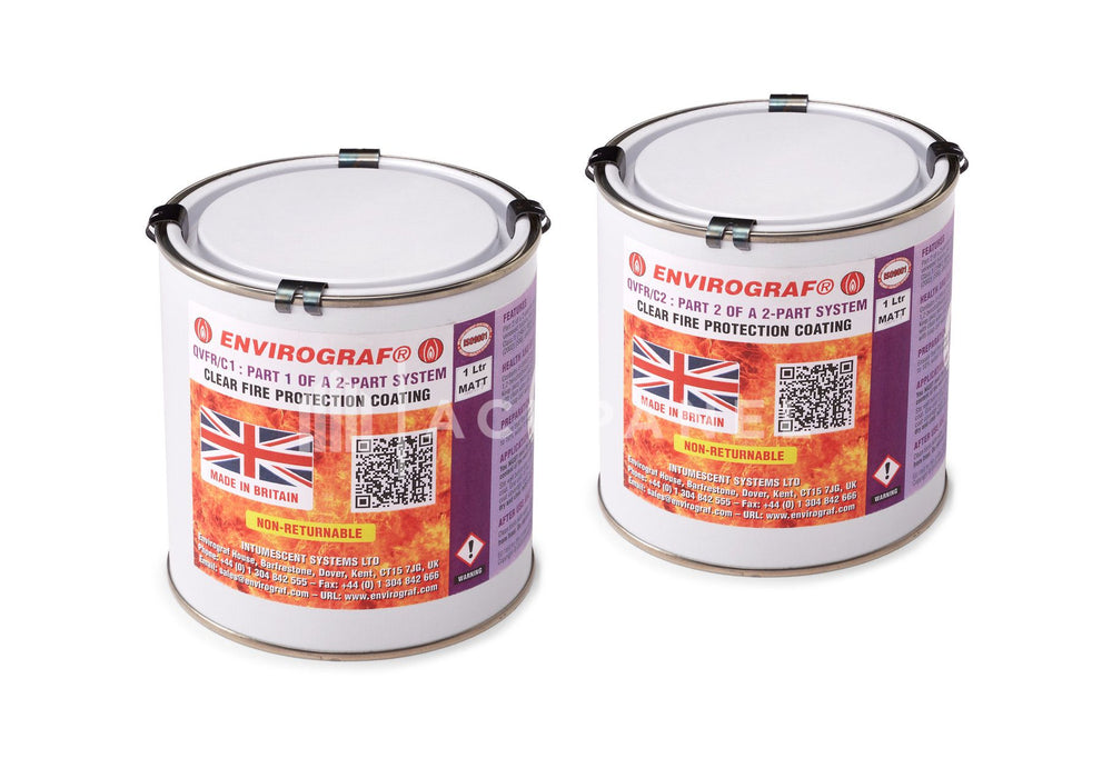Envirograf&reg Clear Fire Protection Coating for Timber (Two-Part)